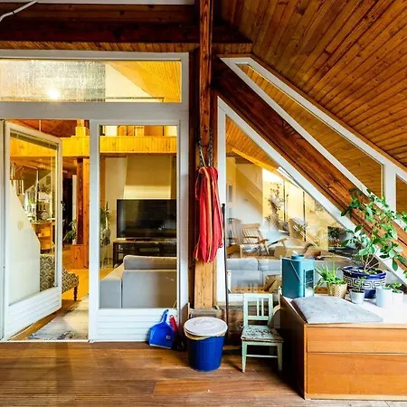 Rooftop 180m2 Loft With Private Sauna, Apartment *