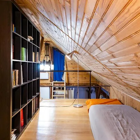 Rooftop 180m2 Loft With Private Sauna, Apartment *