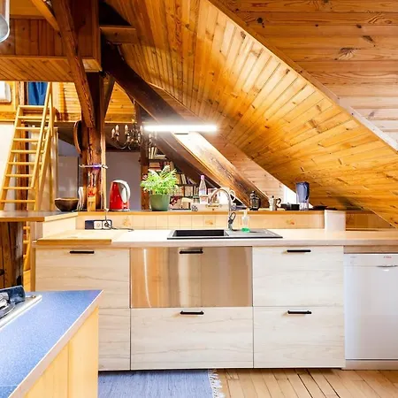Apartmán Rooftop 180m2 Loft With Private Sauna,