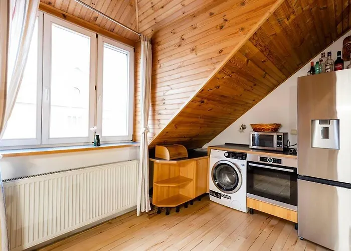 Lägenhet Rooftop 180m2 Loft With Private Sauna, Bratislava