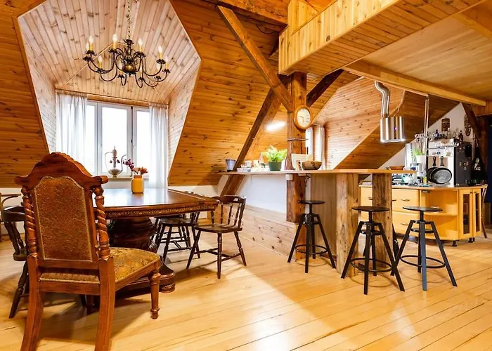 Rooftop 180m2 Loft With Private Sauna, Lägenhet Bratislava