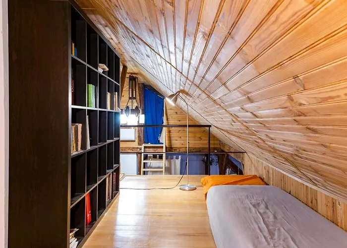 Rooftop 180m2 Loft With Private Sauna, 아파트 *