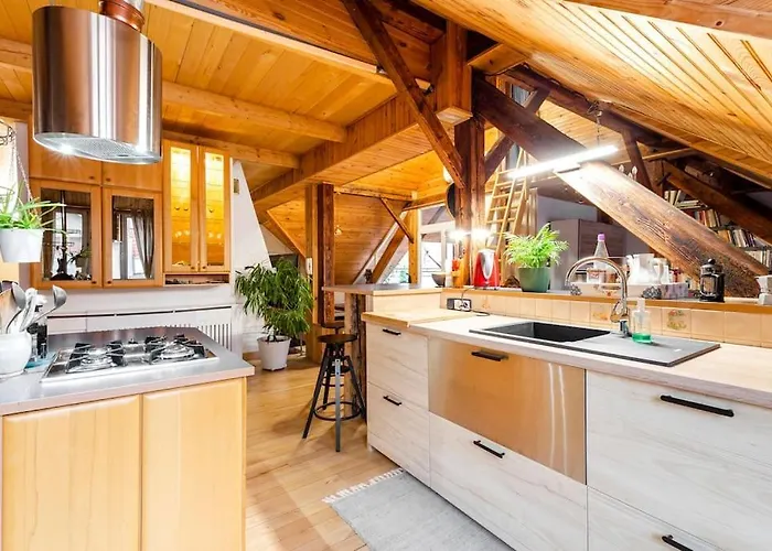 Lägenhet Rooftop 180m2 Loft With Private Sauna, *