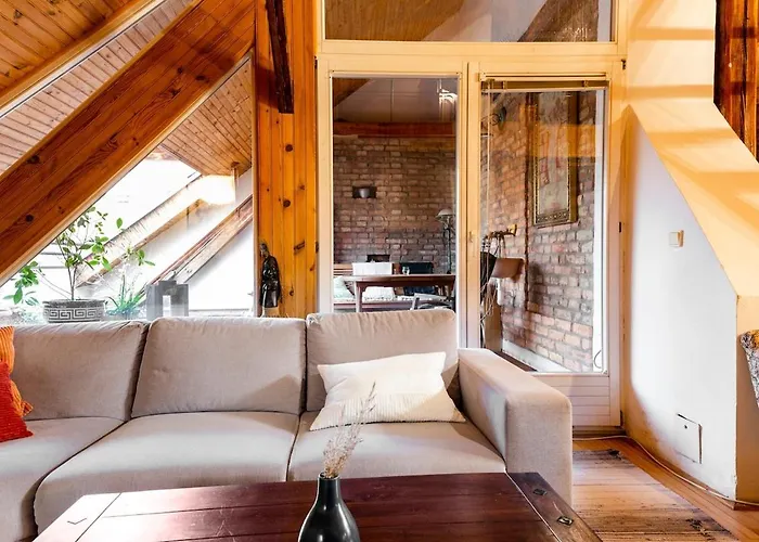 Rooftop 180m2 Loft With Private Sauna, Appartamento