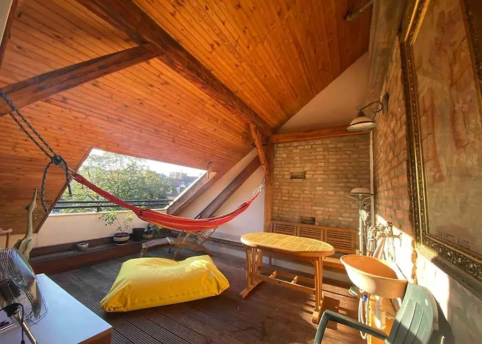 Rooftop 180m2 Loft With Private Sauna, Apartment *