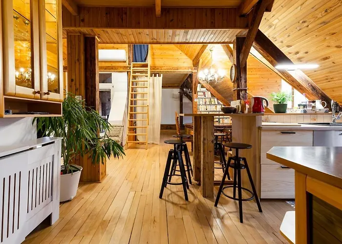 דירה Rooftop 180m2 Loft With Private Sauna, ברטיסלאבה